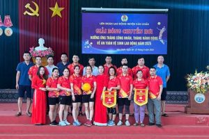 Trung Tâm Y Tế Huyện Văn Chấn Tham Gia Giải Bóng Chuyền Hơi Hưởng Ứng Tháng Công Nhân, Tháng Hành Động Về An Toàn Vệ Sinh Lao Động Năm 2025