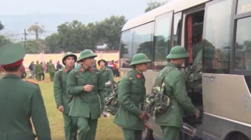 Văn Chấn khám tuyển nghĩa vụ quân sự năm 2018