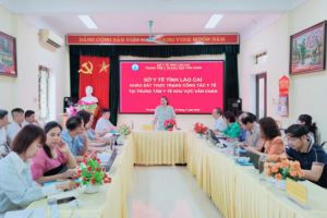 Sở Y tế tỉnh Lào Cai kiểm tra, rà soát thực trạng công tác y tế, đề xuất đầu tư phát triển giai đoạn 2026-2030 tại Trung tâm Y tế khu vực Văn Chấn