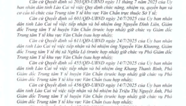 Thông báo về việc thay đổi thông tin đơn vị